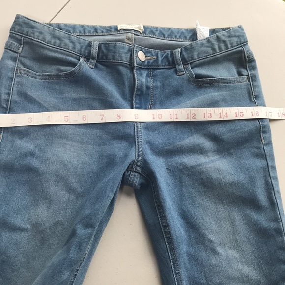 GIORDANO low rise skinny tapered light wash jeans 27 - Picture 12 of 13